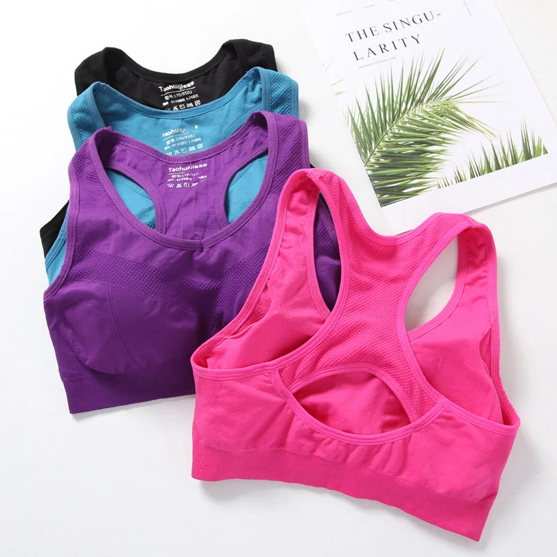 Running Gear Vest - Vrouwen sportbeha top push-up fitnessbeha ondergoed