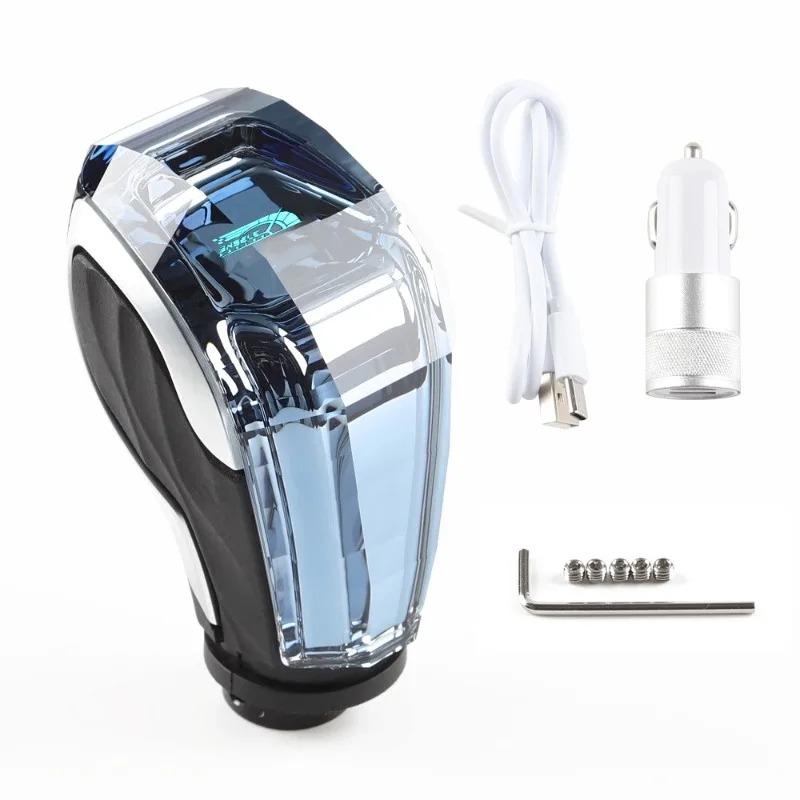 Running Gear Car - Nieuwe auto kristal handvat pookknop hoofd