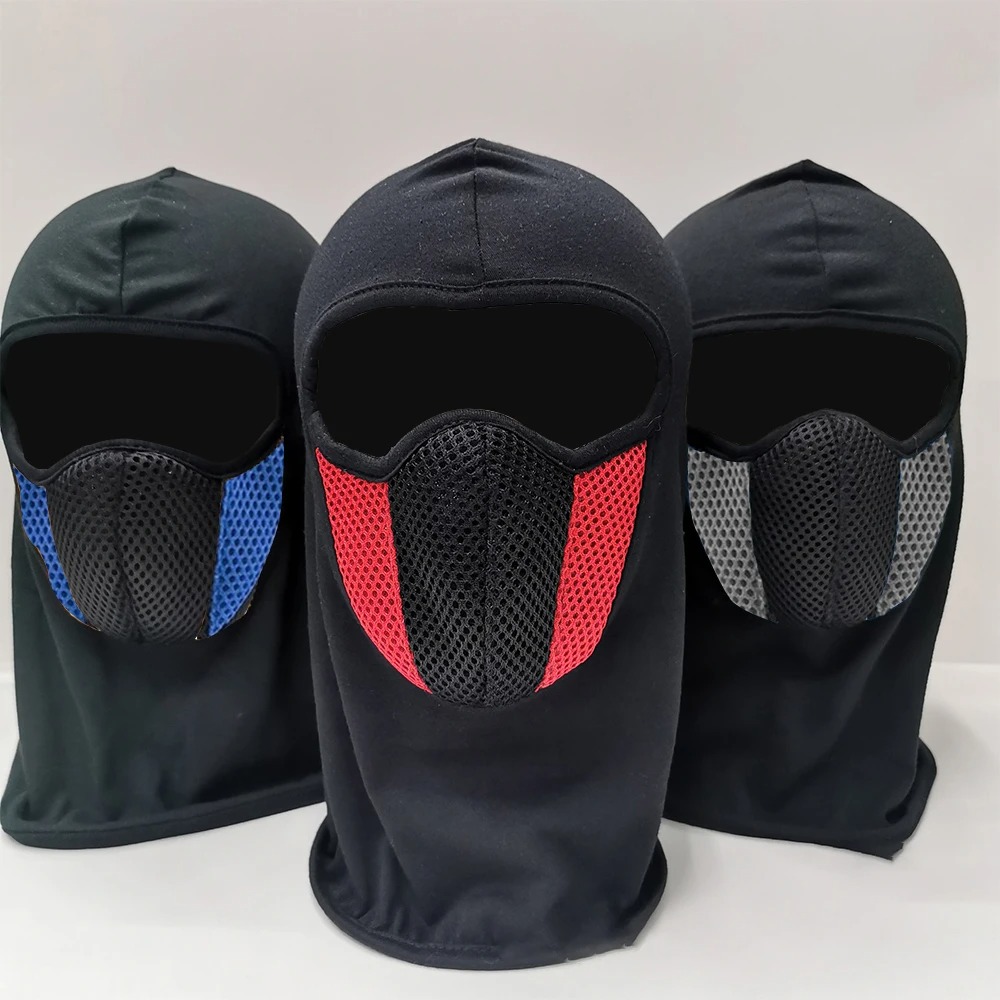 Head Gear Running - Volgelaatsmasker Fietsen Winddicht Bivakmuts Ademend Hoofddeksel