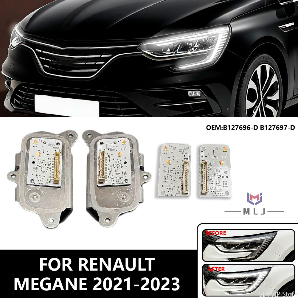 Running Headlamp Led - LED-knipperlichtmodule voor Renault Megane 2021-2023, wit