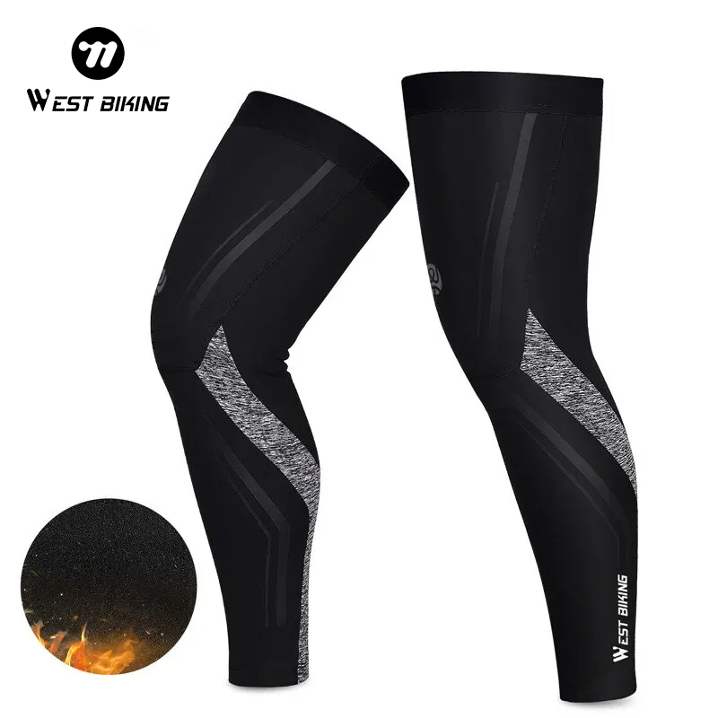 Running Gear Autumn - West Biking Warme Beenmouwen Hardloopfitness Sportuitrusting