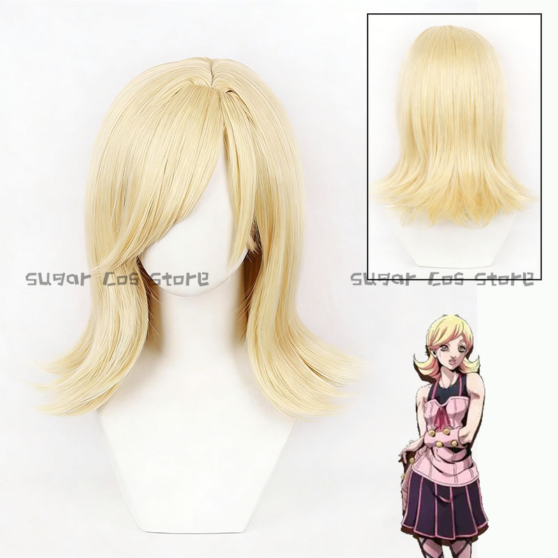 Head Gear Running - Lucy Steel Anime Cosplay Pruik Steel