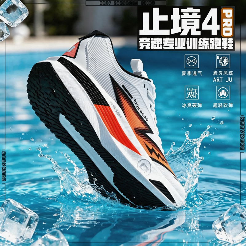 Running Shoe Carbon - Pro Marathon hardloopschoenen Ingebouwde carbon fiber