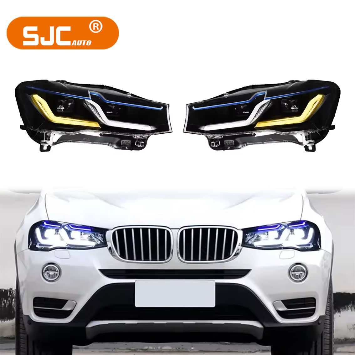 Running Headlamp Led - Auto Koplampen Voor BMW F25 X3