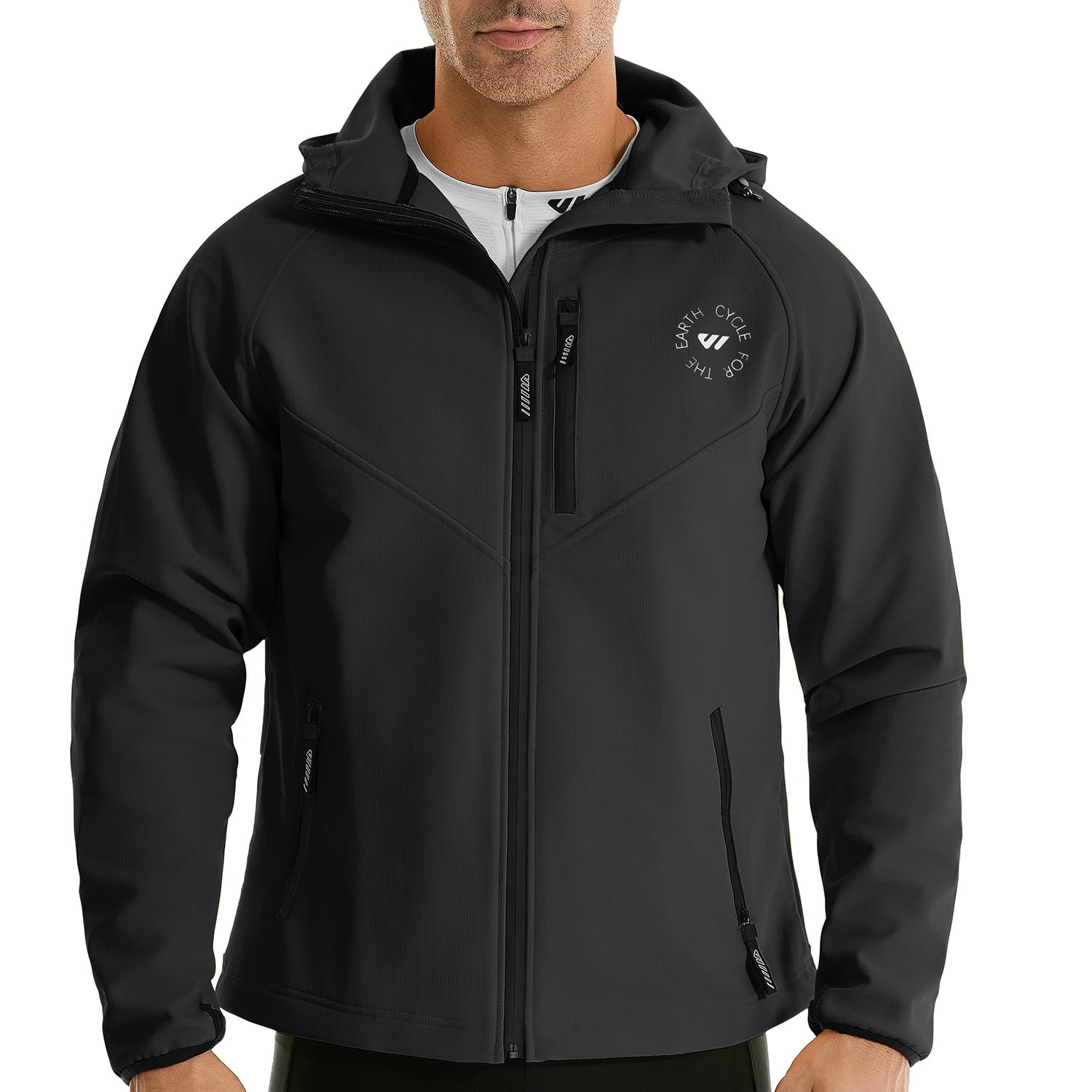 Running Gear Winter Men - Wulibike winterfietsjack heren waterdicht hardloopjack heren
