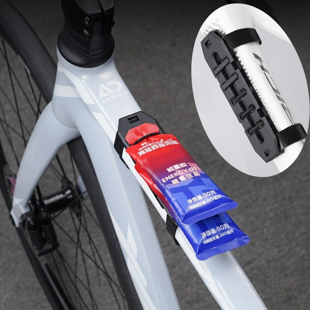 Energy Gel Pack - Draagbare fiets-energiegelhouder, elastisch touw, eenvoudig te