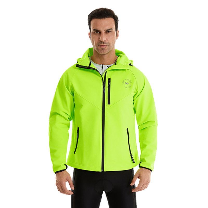 Running Gear Winter Men - Wulibike Winterfietsjassen voor heren Waterdicht hardloopjack