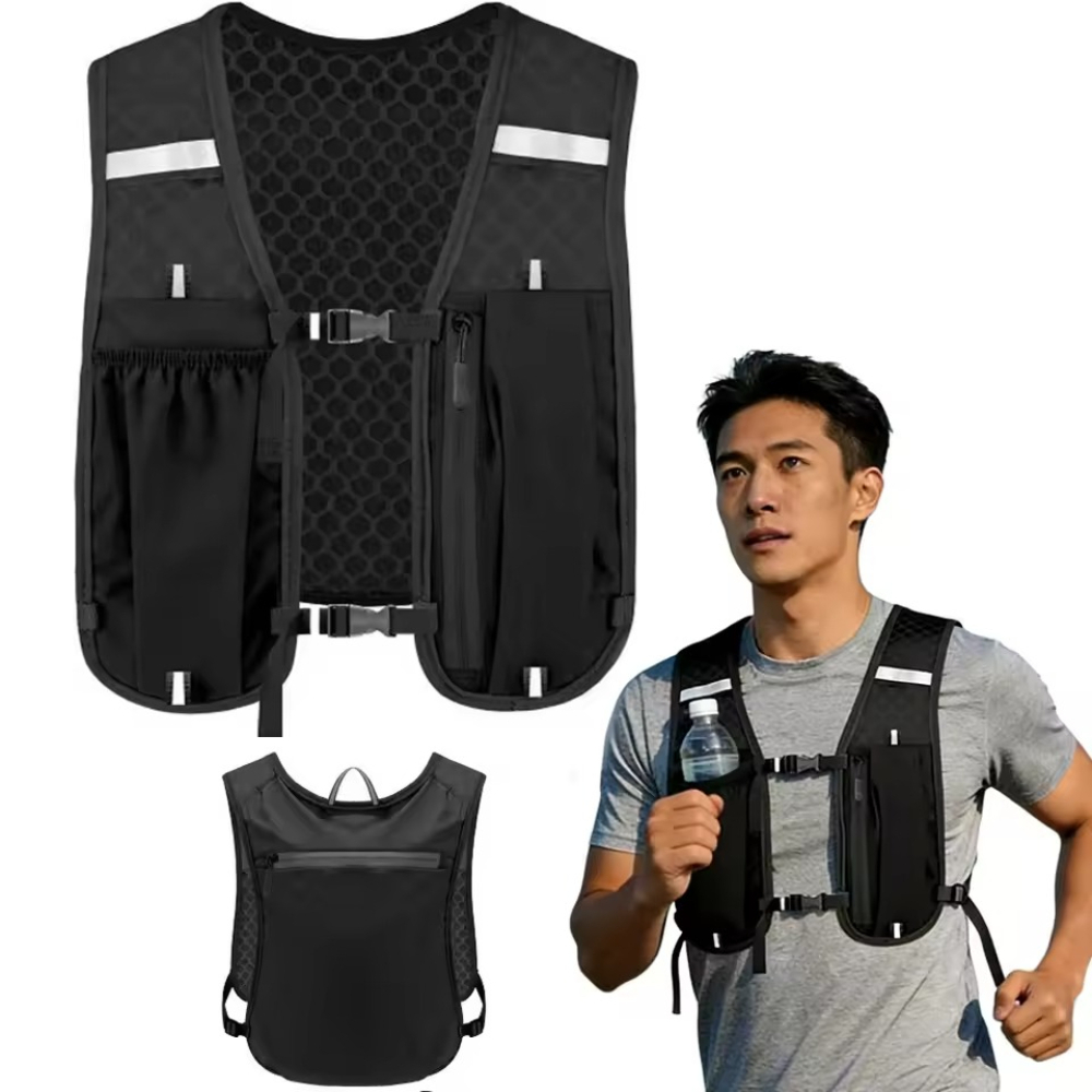 Running Gear Autumn - Hydratatie-vest voor hardlopen, heren en dames,