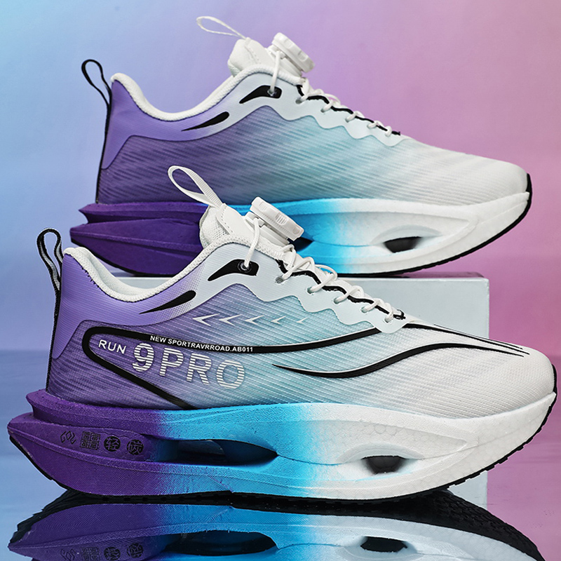 Running Shoe Carbon - Loopschoenen Marathon Carbon Plaat Luchtkussen Heren