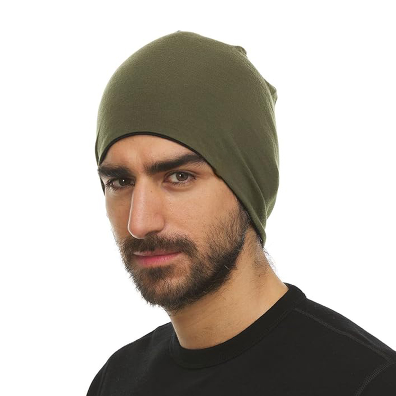 Running Gear Winter Men - Unisex 100% merinowol beanie warme wintermuts