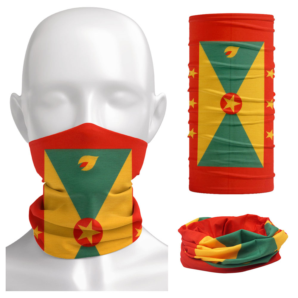 Running Gear Autumn - Grenada Vlag Patroon Gezicht Bandana Mannen