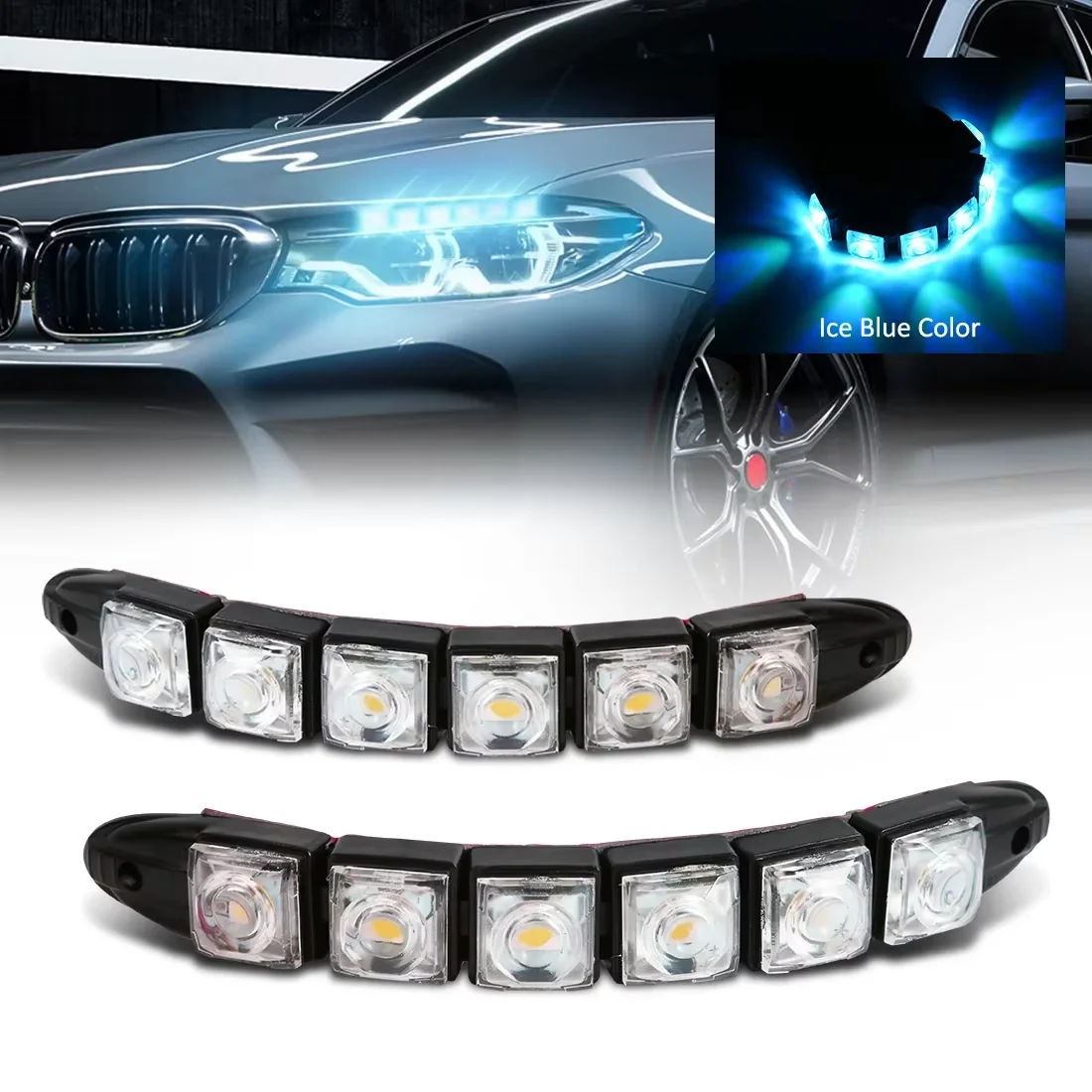 2 STKS LED Waterdichte DRL Lic - Running Headlamp Led recensie en prijs