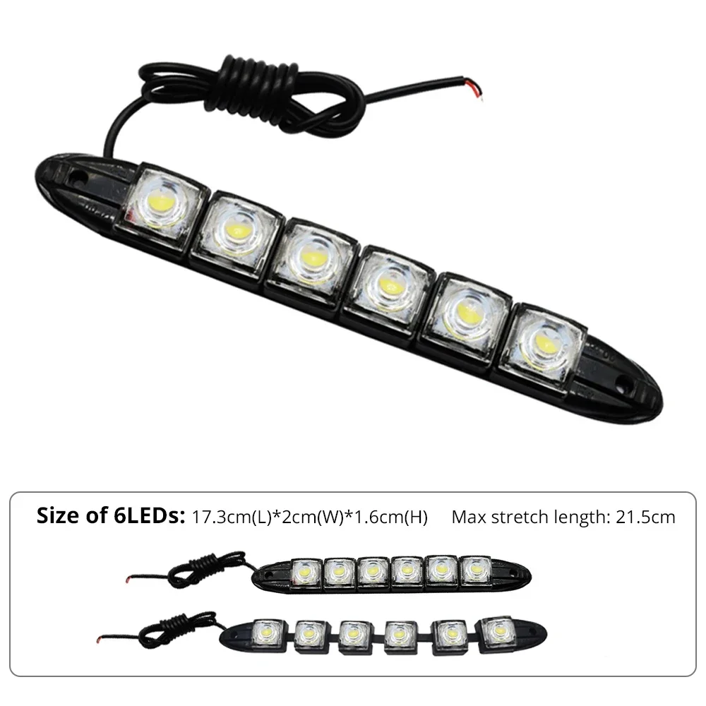 2 STKS LED Waterdichte DRL Lic - Running Headlamp Led recensie en prijs