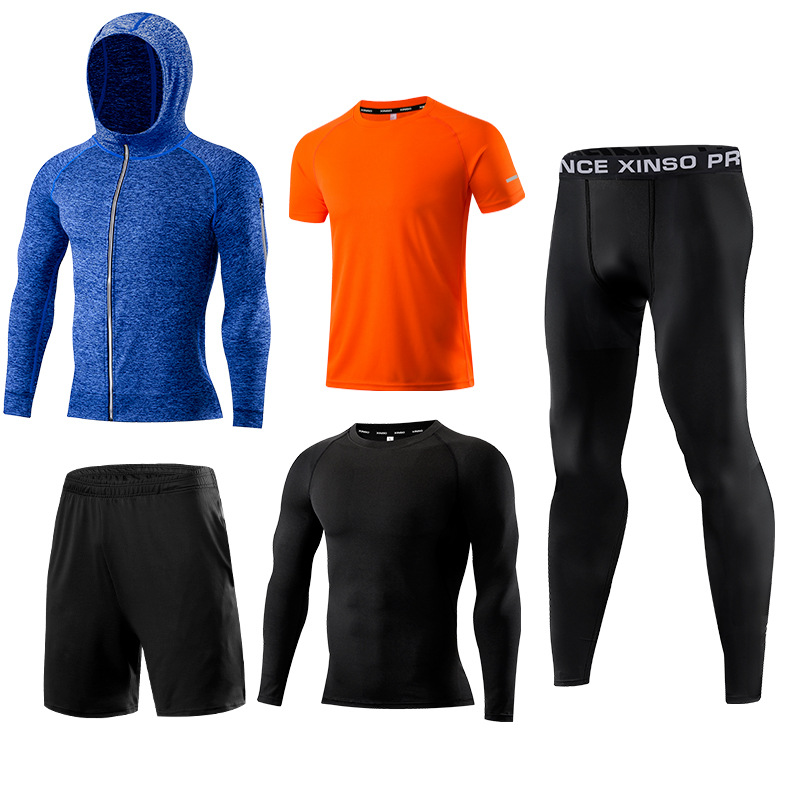 5-delige fitnesskledingset voo - Running Gear Gym recensie en prijs