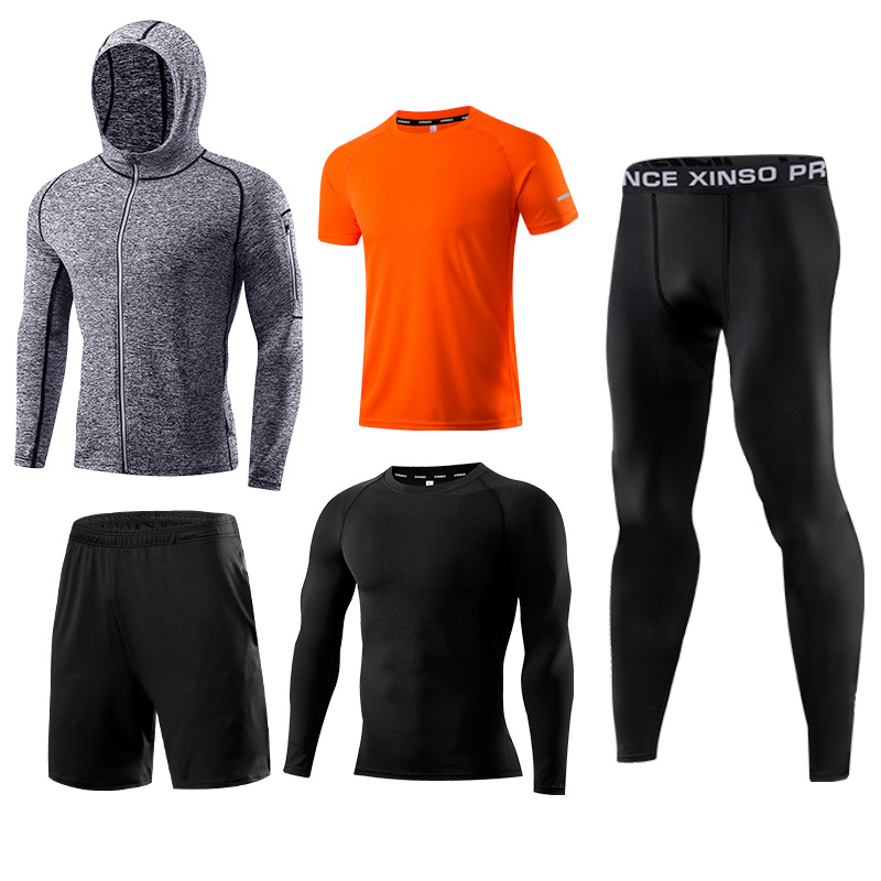 5-delige fitnesskledingset voo - Running Gear Gym recensie en prijs