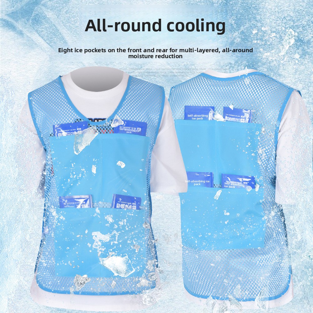 Zomerkoelvest met 8 gel-ijspak - Energy Gel Pack recensie en prijs