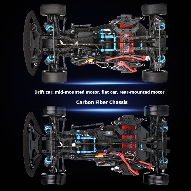 PDracing Hot Selling 1/10 Vier - Running Gear Car recensie en prijs
