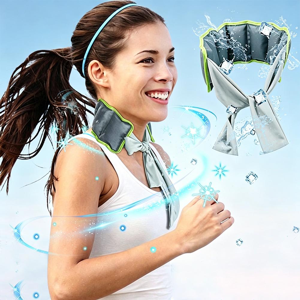 Herbruikbare koele ijsnekwrap, - Energy Gel Pack recensie en prijs